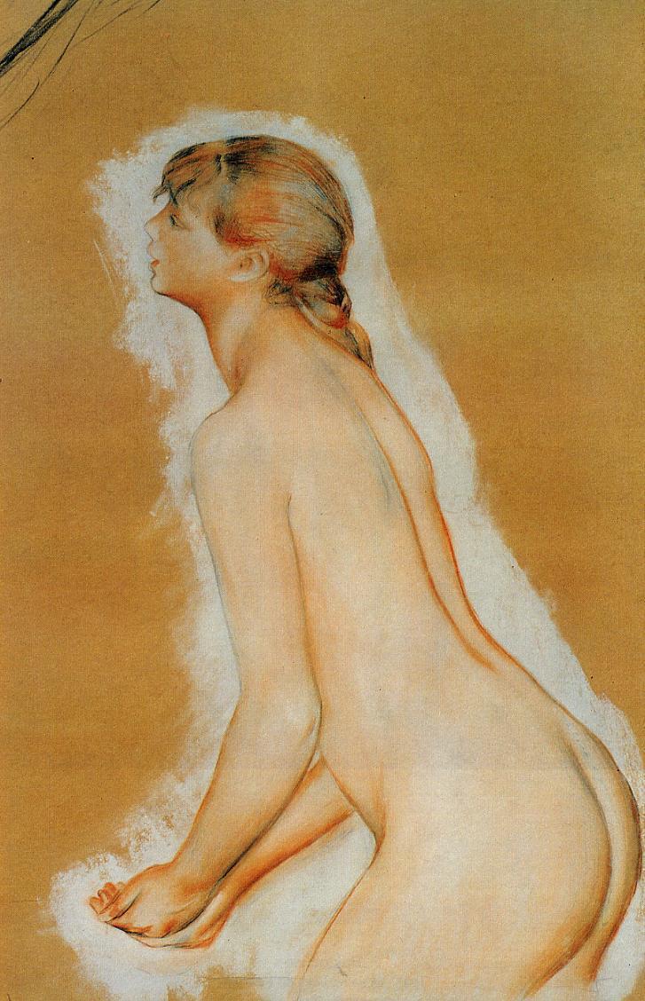 Nude, study for the Large bathers 1887